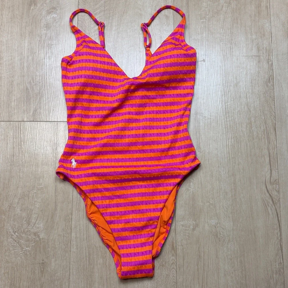 Polo Ralph Lauren Lingerie V Neck One Piece